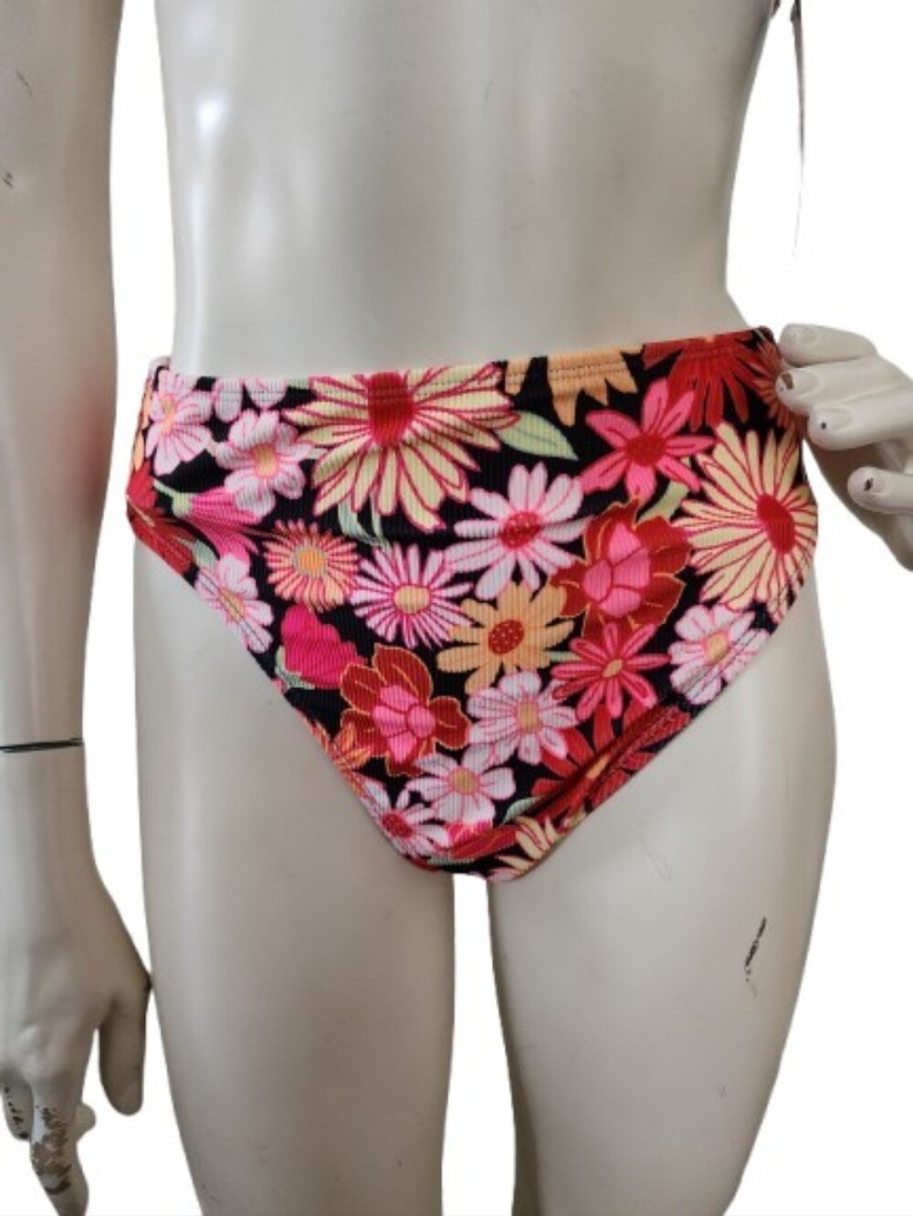 Wild Fable Bikini Bottom Womens S Pink Floral NEW
